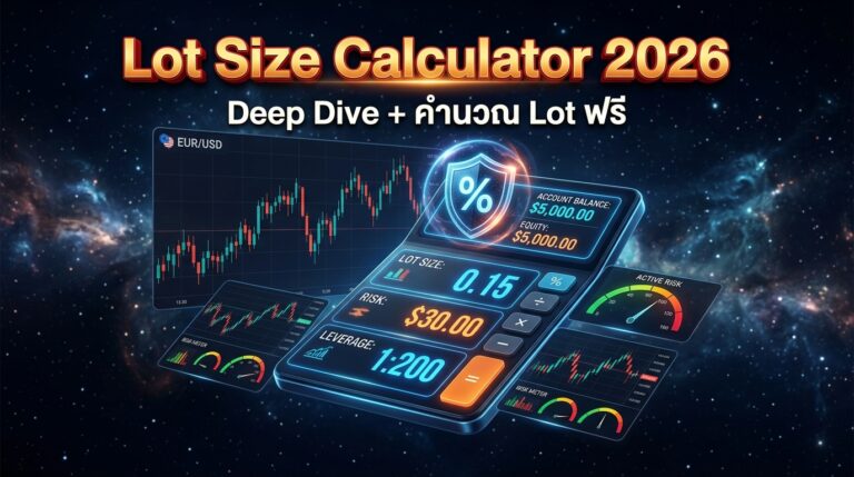 Lot Size Calculator 2026 Deep Dive คำนวณ Lot ฟรี