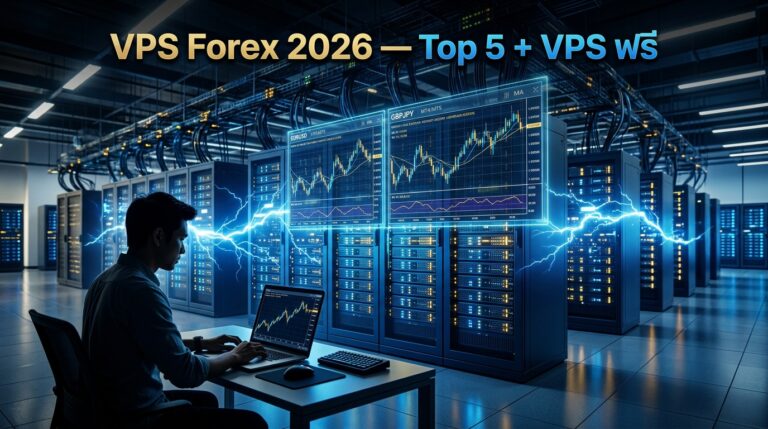 VPS Forex 2026 Top 5 พร้อมวิธีรับ VPS ฟรีจากโบรก