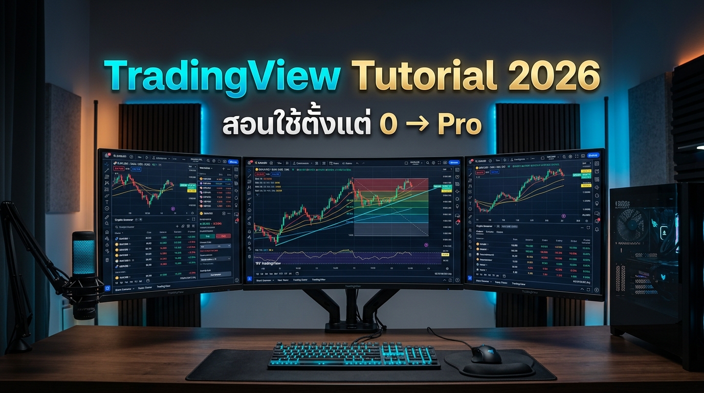 TradingView Tutorial 2026 สอนใช้ตั้งแต่ 0 ถึง Pro