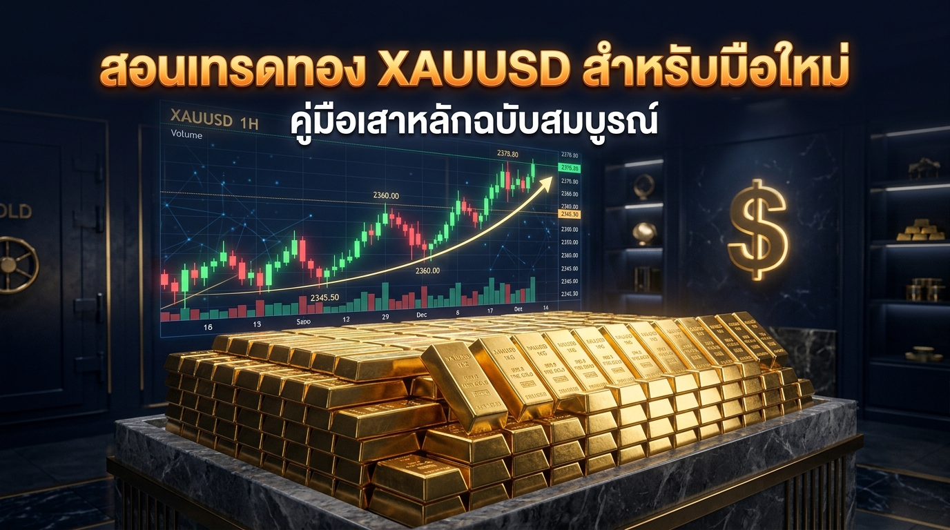 เทรดทอง XAUUSD ฉบับมือใหม่ คู่มือ Pillar