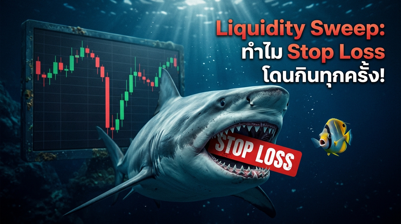 Liquidity Sweep ทำไม Stop Loss โดนกิน ICT SMC