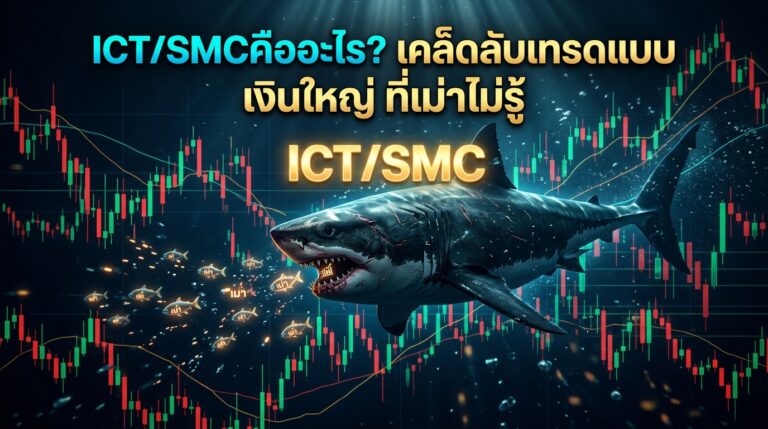 ICT/SMC คืออะไร เทรดแบบเงินใหญ่ ฉลาม vs เม่า